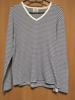 ユナイテッドアローズ メンズボーダーVネック