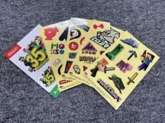 Nintendo Switchスプラトゥーンスーパーマリオ　マインクラフトシール