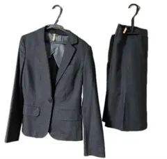 洋服の青山　スーツ上下セット　グレー　紺色