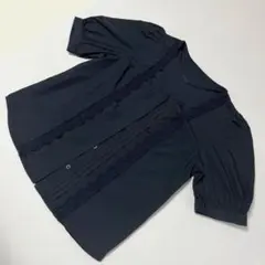 GU ＊ ブラウス　黒　Mのサムネイル