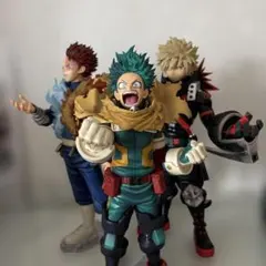 ヒロアカ　一番くじ　フィギュアセット