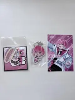 めておら みかさくん アクリルキーホルダー ステッカーセット