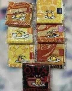 サンリオ　ぐでたま　ご当地　限定　ジャガードタオル　ハンカチ　セット