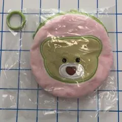 モジョジョジョ まんまるおかおポーチ Pastel Ver. 　MATCHA