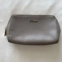 FURLA グレー ポーチ