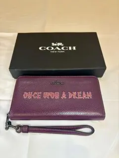 【美品】COACH コーチ ディズニー CD971 長財布 眠れる森の美女