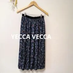 YECCA VECCA イエッカヴェッカ 花柄 プリーツ スカート 総柄のサムネイル