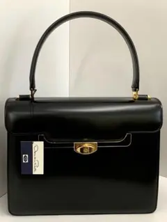 未使用　オスカーデラレンタ　フォーマルハンドバッグ　冠婚葬祭バック