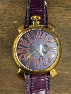 GaGa MILANO ガガミラノ MANUALE 腕時計 パープルのサムネイル