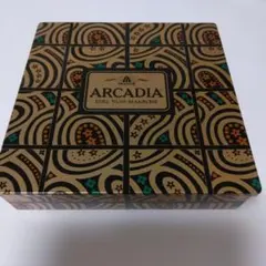 【美品】モロゾフ　アルカディア　空き缶　(紙袋 & 包装紙 つき)