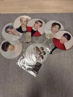 BTS テテ テヒョン V うちわ フラッグ ショッパー まとめ売り - メルカリ