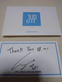 twice チェヨン JYP オンラインストア サンキューカード