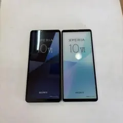 ケータイモックSony Xperia 10 VI ブラック ホワイト