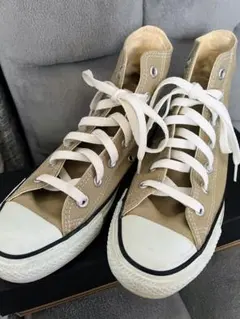 CONVERSE（コンバース）ALL STAR ベージュ ハイカット24.5cm