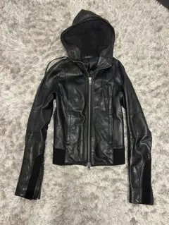 moussy マウジー　ライダース　革ジャン　羊革　白 楽天市場】マウジー ライダースの通販