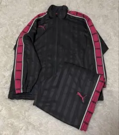 【上下セット】PUMA ジャージ セットアップ シャドーストライプ