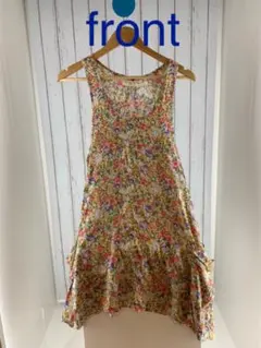 w closet 花柄 ワンピース フィッシュテール