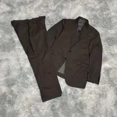 【美品】ORIHICA 2釦 ストレッチ 洗える◎スーツ 〈定価38,500円〉