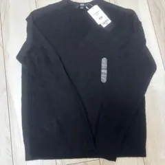 UNIQLO カシミヤ Vネックセーター 長袖 Lサイズ