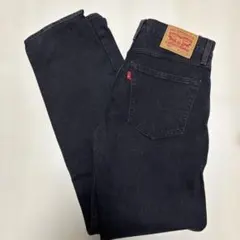Levi's 505 ブラックデニム W30 L32