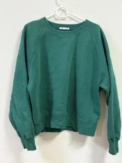 GU グリーン XL トレーナー