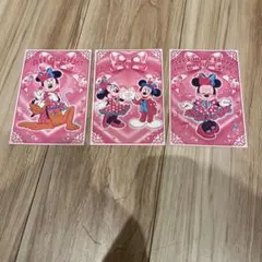 ディズニー　パルパルーザ　グリーティングカード　ミニー　コンプリート