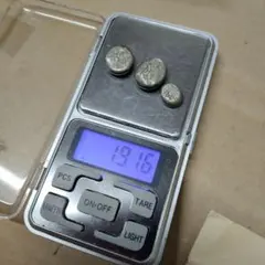享保　豆板銀　3個組　21グラム　古金銀 享保 豆板銀 3個組 21グラム 古金銀 - メルカリ