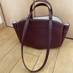 最終値下げ　ZARA ショルダーバッグ バーガンディー