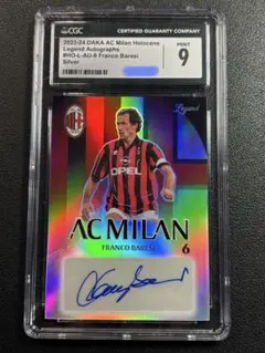 【当日発送／送料無料】フランコ・バレージ／AC MILAN　直筆サイン 直筆サイン入りポスター フランコ・バレージ イタリア代表 AC