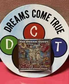 DREAMS COME TRUE ピンズカプセル ドリカム ピンバッジ ガチャのサムネイル