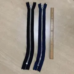 ファスナー23センチ　黒と紺