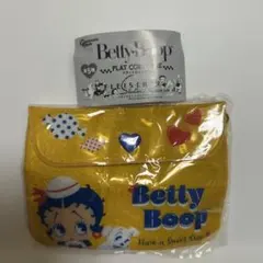 新品未使用 Betty Boop コインケース 小銭入れ ドット柄 カードケース