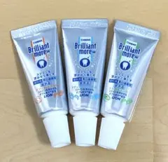 라이온 브릴리언트 모어 W. 치약 20g, 3개 세트