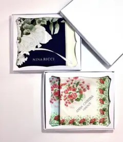 11月処分　NINA RICCI 大判ハンカチ　他 計3点