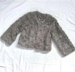 フェイク ファーコート フリーサイズ