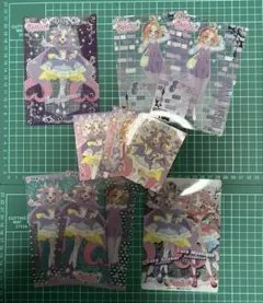 名探偵プリキュア　キラキラクリアカードガム　キュアアンサー　明智あんな　4枚