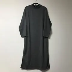 【新品・未使用】greenparks ストライプロングワンピース 長袖