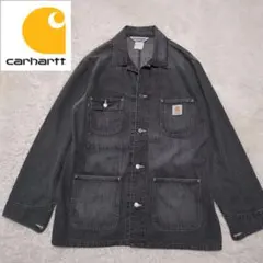 USA製　希少　カバーオール　チョアコート　ハンティングジャケット　ブラック黒 USA製希少カバーオールチョアコートハンティングジャケット