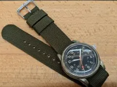 MW109 ミリタリーウォッチ シルバー塗装 ウエザリング加工 軍用時計