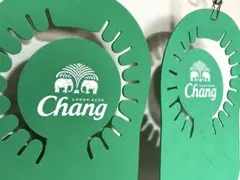 Chang （チャーン）LAGER BEER サンバイザー （タイ雑貨）