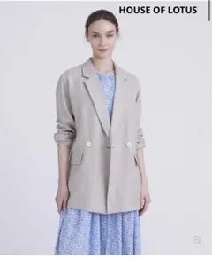 たまごサンド様専用　　ハウスオブロータス　リネンダブルジャケット