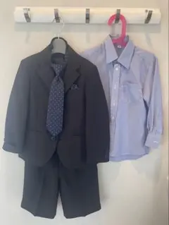 キッズ　フォーマル　スーツ　男の子　卒園式　入学式　110 4点セット