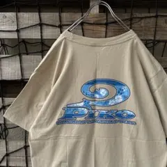 00s ピコ サーフTシャツ ベージュ バックプリント シングル Y2Kのサムネイル