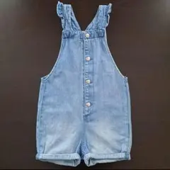 H&M デニム オーバーオール 90cmのサムネイル