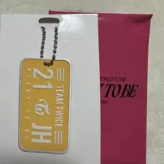 TWICE プレートキーホルダー