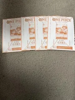 ワンピースカード 少女P-096 4枚セット