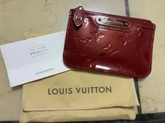 Louis Vuitton ヴェルニ コインケース キーケース☆レッド赤
