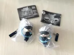 呪術廻戦 こんにち輪! ストラップ 五条悟×2