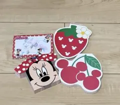 Disney ミニー　メモ帳　セット