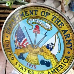 新品アメリカ陸軍省 エンブレム ステンドグラス グラスマスターズ社 新品アメリカ陸軍省 エンブレム ステンドグラス グラスマスターズ社